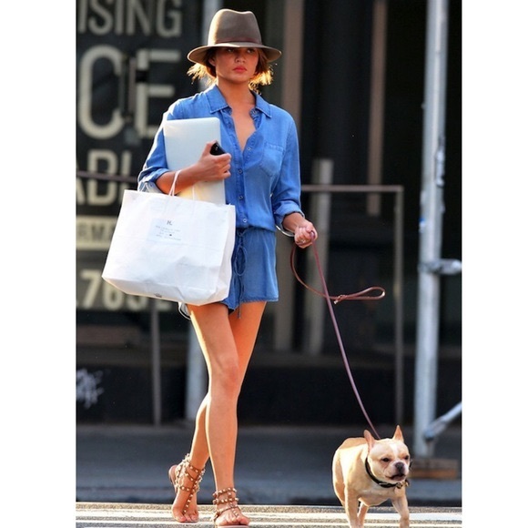 RAG & BONE Floppy Brim Felted Wool Fedora in Pecan Size S main image 5
